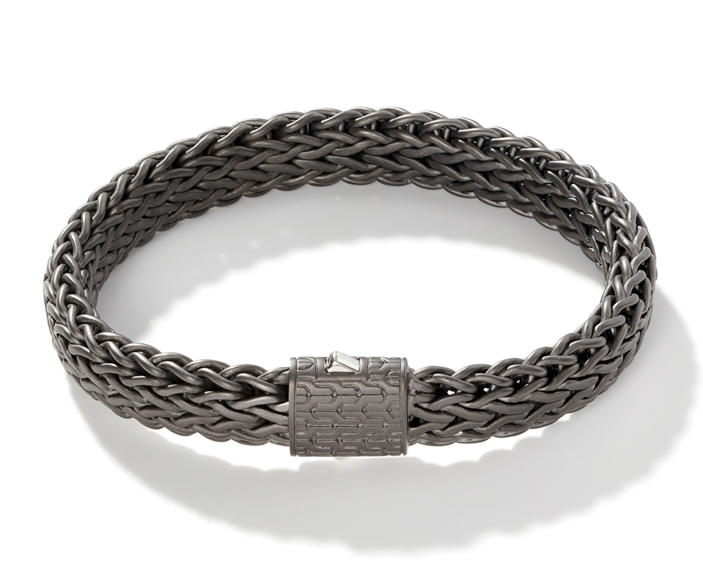 Icon 鍍黑純銀手鏈